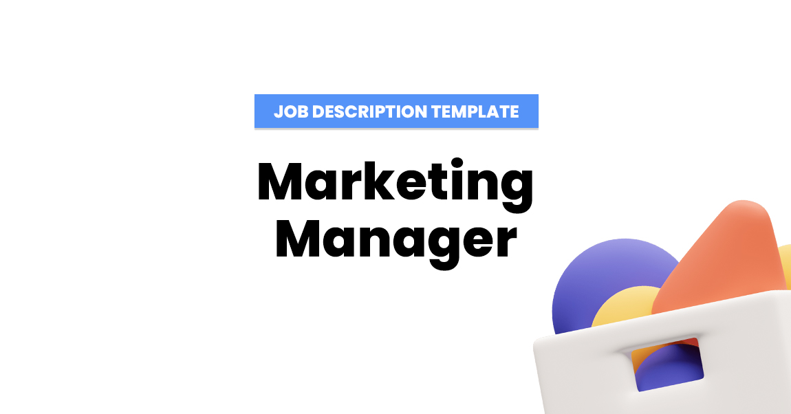 Marketing Manager Job Description Template